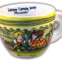 ANCAP Cappuccino kopjes Mercatini set van 6