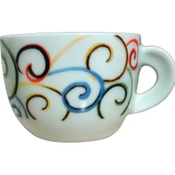ANCAP Espressokopjes Riccioli & Co. set van 6