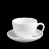 Ancap Open large Cappuccino - kop en schotel - 260cc - Wit