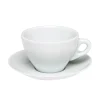 Ancap Torino Caffe Latte - kop en schotel - 350ml Wit