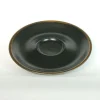 Combischotel - koffie en cappuccino - Mosterdman - 14cm - mat zwart gloomy