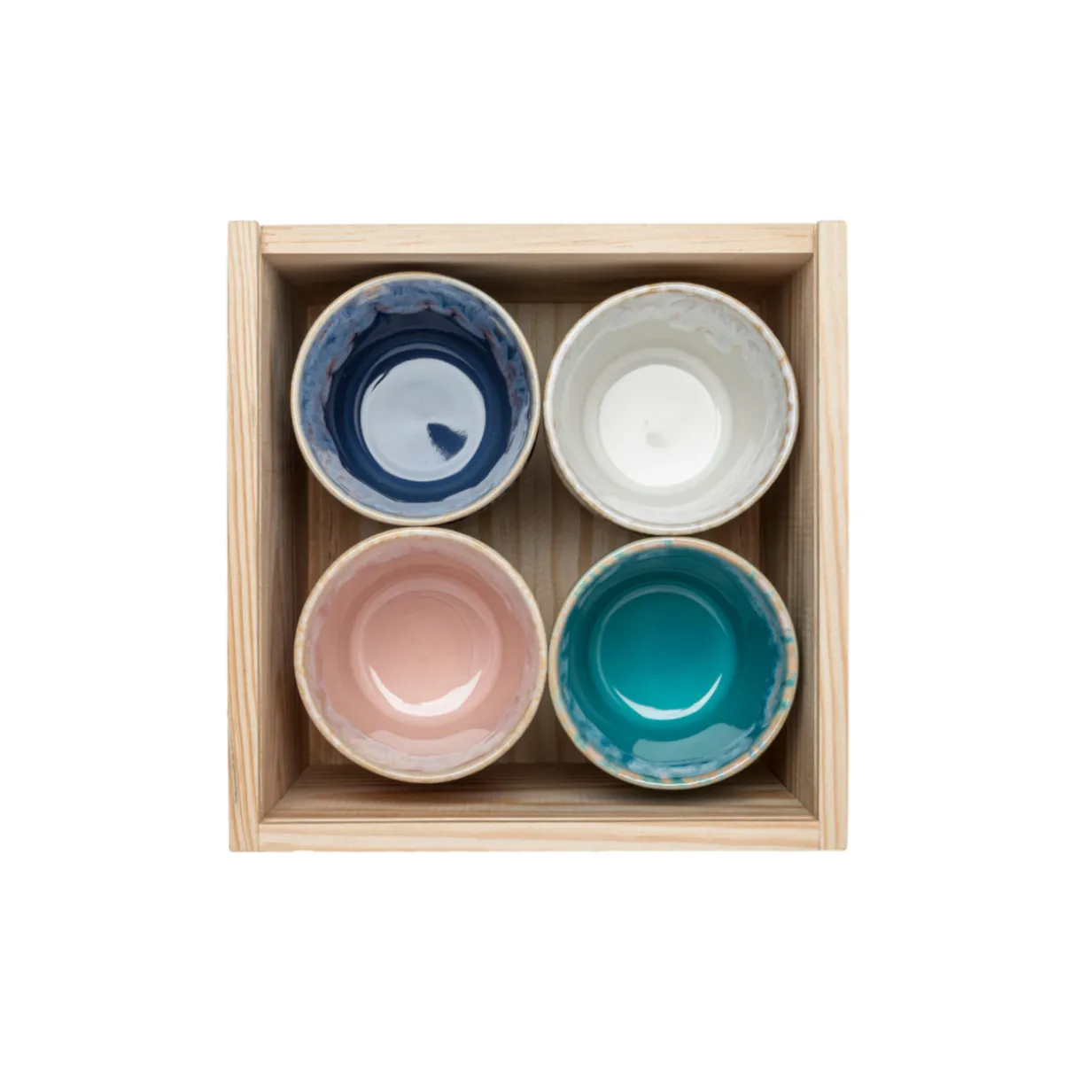 Costa Nova Grespresso - 8 espressokopjes 80ml in houten giftbox