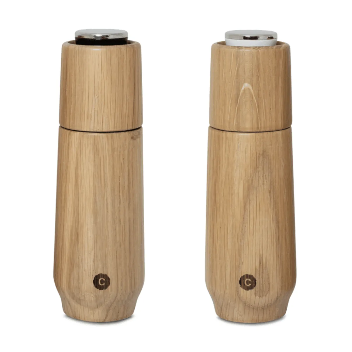 Crushgrind Peper en zoutmolen - Champagne - naturel fsc eikenhout - 16,6cm