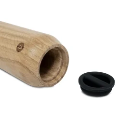 Crushgrind Peper en zoutmolen - Champagne - naturel fsc eikenhout - 16,6cm