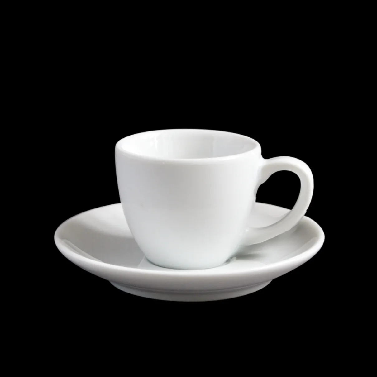 d'Ancap Open espresso - kop en schotel - Wit