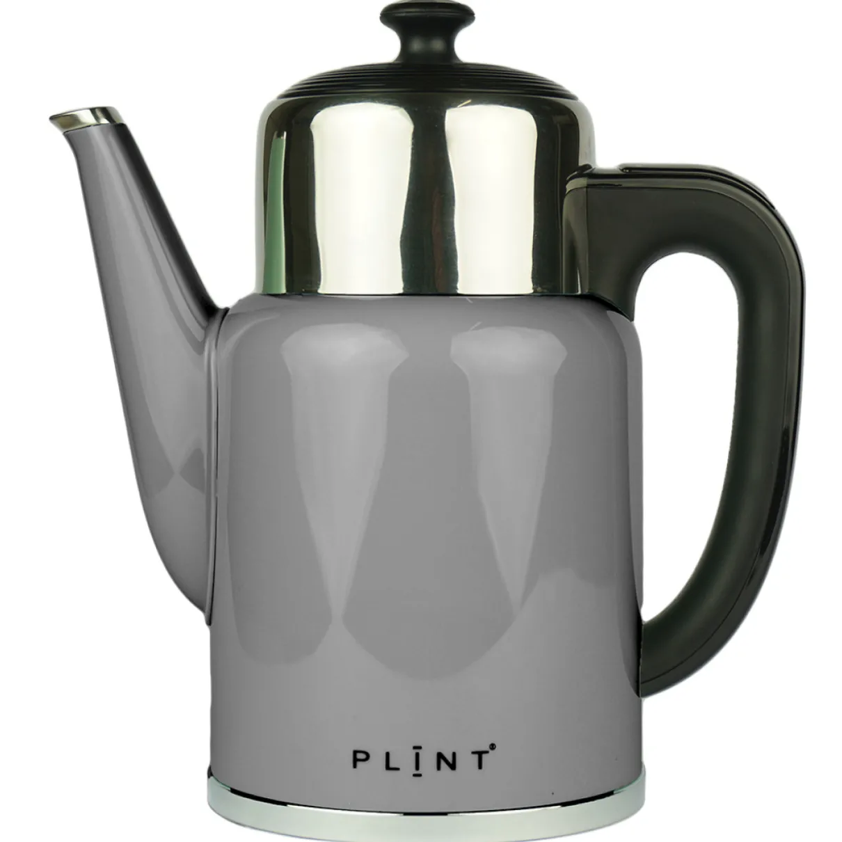 Dubbelwandige waterkoker met temperatuurregeling - Pure Kettle Almost Black