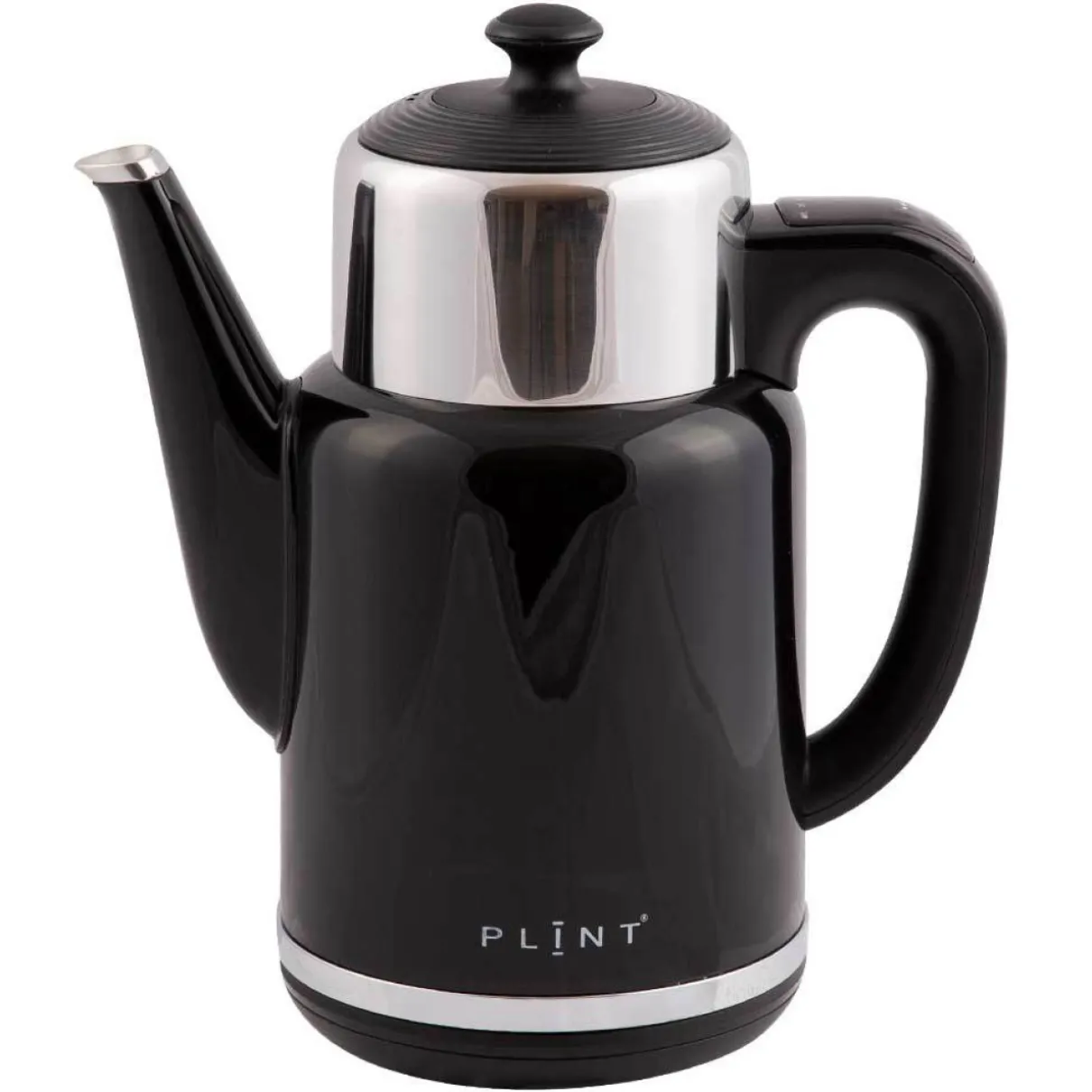 Dubbelwandige waterkoker met temperatuurregeling - Pure Kettle Zwart