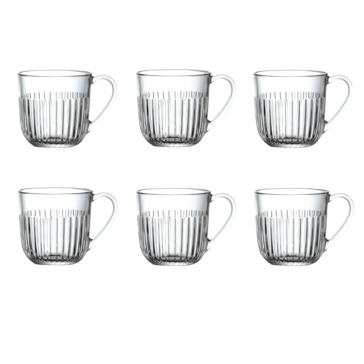 Theeglas - La Rochère Ouessant - 270ml - set van 6