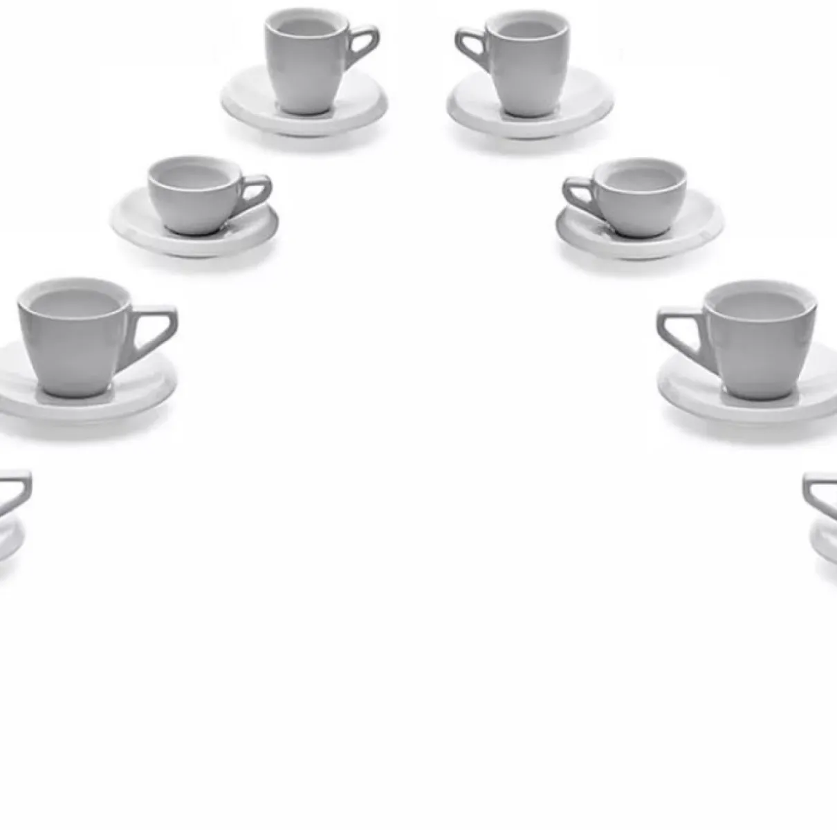Walkure Rossi - Cappuccinokopje - wit - 200/018