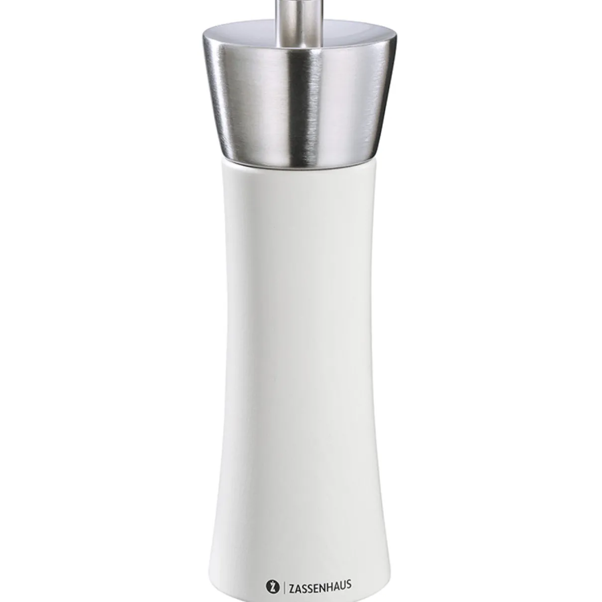 Zout- en pepermolen Zassenhaus Augsburg - 18cm - Zwart Wit - Set
